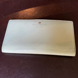 Mint Green Kate Spade Wallet